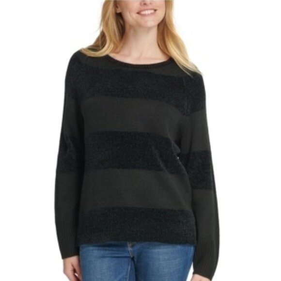 Dkny Striped Sweater - Picture 1 of 4